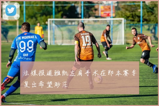 法媒报道雅凯左肩手术在即本赛季复出希望渺茫
